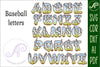 HUGE sport ball name letters set. 182 x 2 layer letters. - So Fontsy