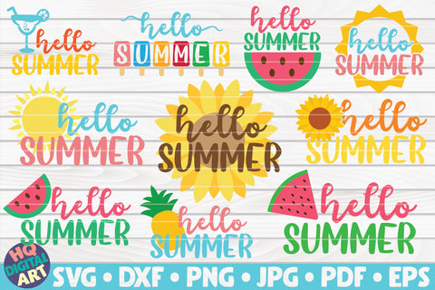 Huge Summer Bundle SVG | 114 designs SVG HQDigitalArt 