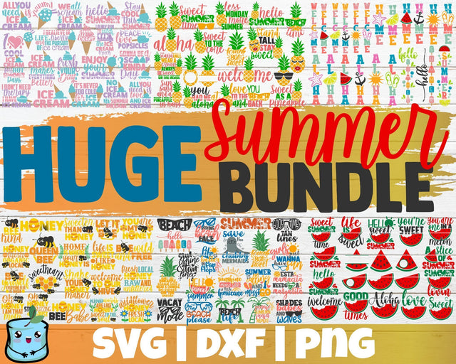 HUGE Summer Bundle SVG MintyMarshmallows 