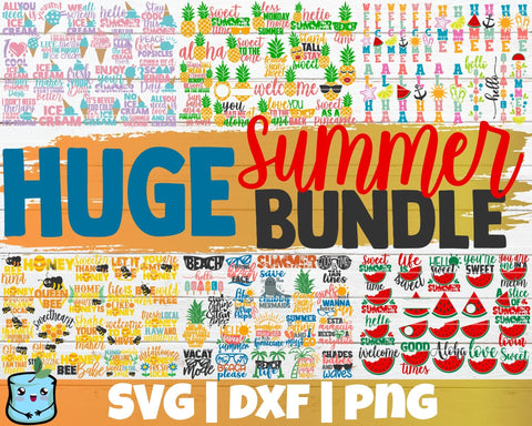 HUGE Summer Bundle SVG MintyMarshmallows 