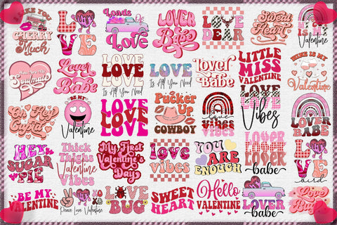 Huge Valentine's Day Sublimation Bundle Sublimation Creativeart88 