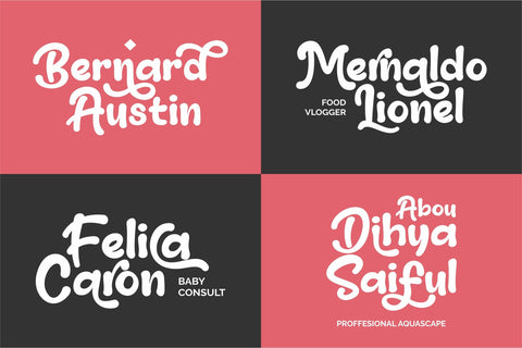 Hugie Bunny - Funny Bold Font awan senja 