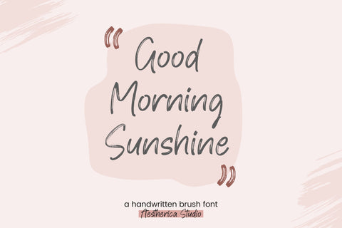 Hugins Font Aestherica Studio 