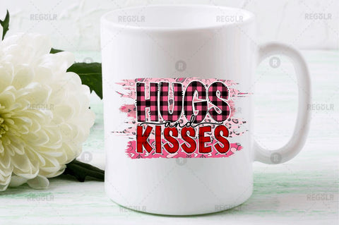 Hugs and kisses Sublimation Design Sublimation Regulrcrative 