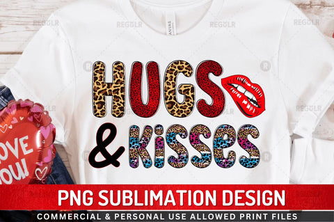 Hugs and kisses Sublimation Design Sublimation Regulrcrative 