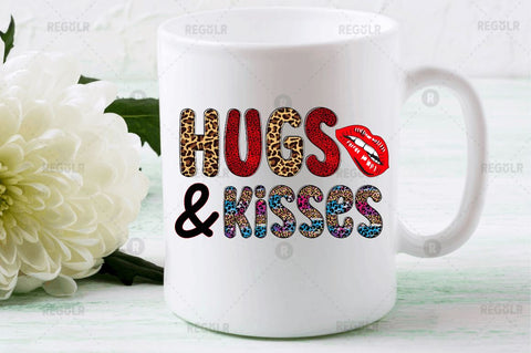 Hugs and kisses Sublimation Design Sublimation Regulrcrative 