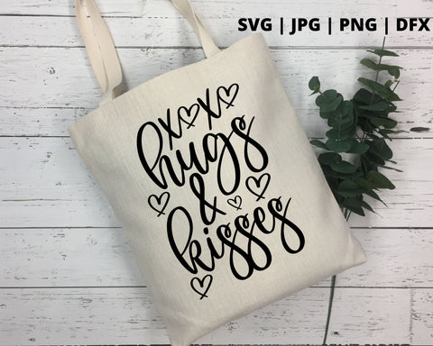 Hugs and kisses SVG Good Morning Chaos 