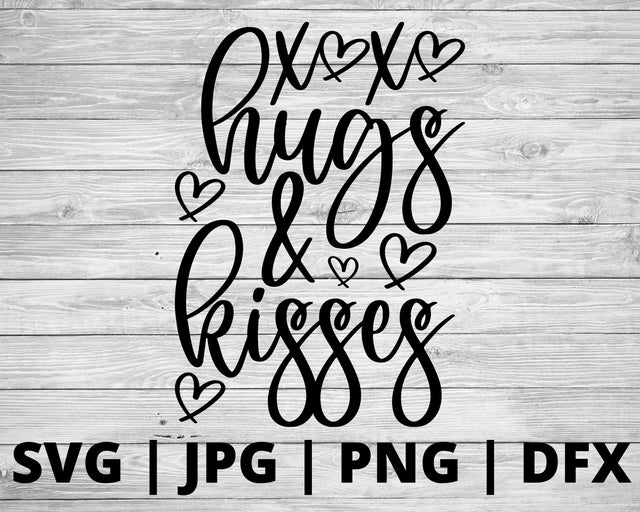 Hugs and kisses SVG Good Morning Chaos 
