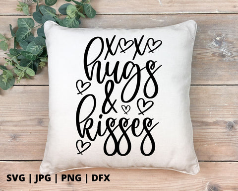 Hugs and kisses SVG Good Morning Chaos 