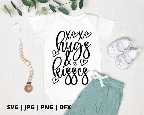 Hugs and kisses SVG Good Morning Chaos 