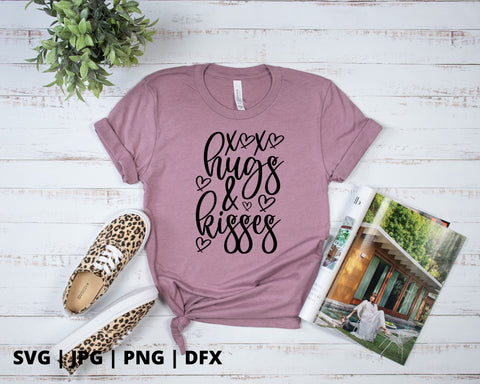 Hugs and kisses SVG Good Morning Chaos 