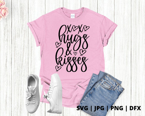 Hugs and kisses SVG Good Morning Chaos 