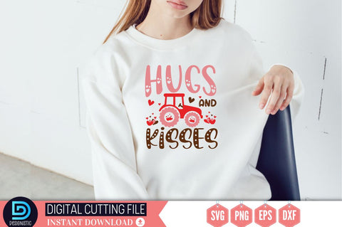 Hugs and kisses SVG SVG DESIGNISTIC 