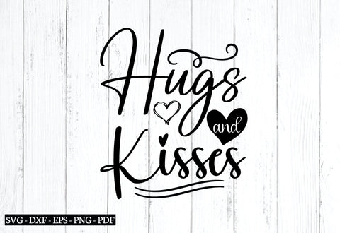 hugs and kisses svg SVG designstore 