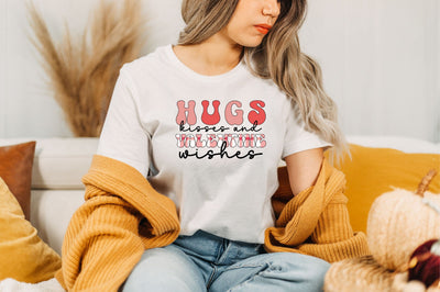 Hugs Kisses and Valentine Wishes Sublimation Sublimation SVGista 