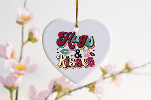 Hugs & Kisses Sublimation SVGArt 