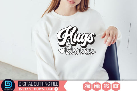 Hugs kisses SVG SVG DESIGNISTIC 