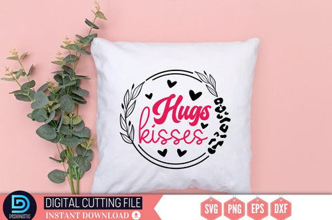 Hugs kisses SVG SVG DESIGNISTIC 