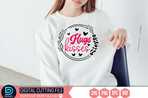 Hugs kisses SVG SVG DESIGNISTIC 