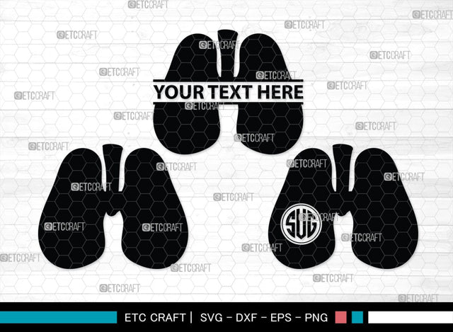 Human Lung Monogram, Human Lung Silhouette, Human Lung SVG, Lung Svg, Human Organ Svg, Lung Cancer Svg, Lung Bundle, SB00148 SVG ETC Craft 