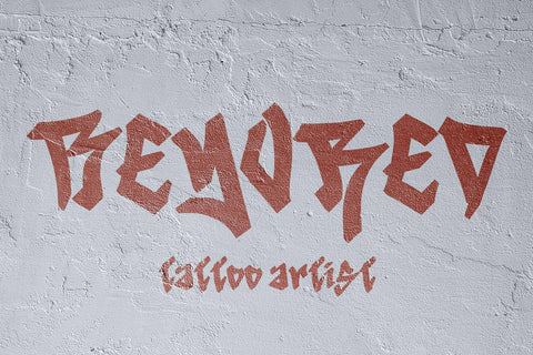 Human Syndicate Font Prasetya Letter 