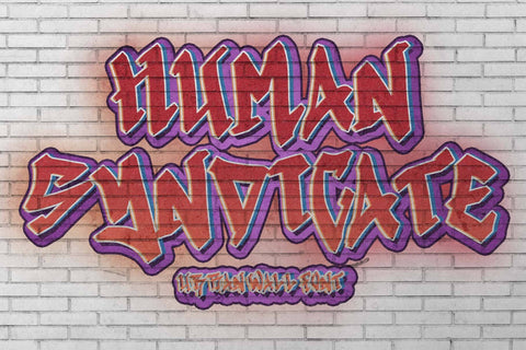 Human Syndicate Font Prasetya Letter 