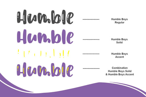 Humble Boys Font Abo Daniel Studio 