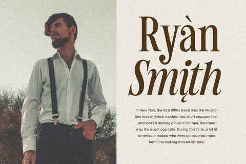 Humble Nostalgia - Elegant Serif Font Arterfak Project 