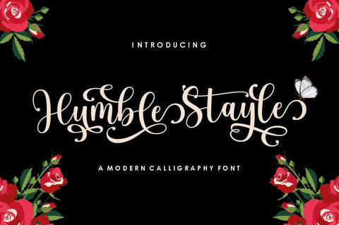 Humble Stayle Font RomieStudio 