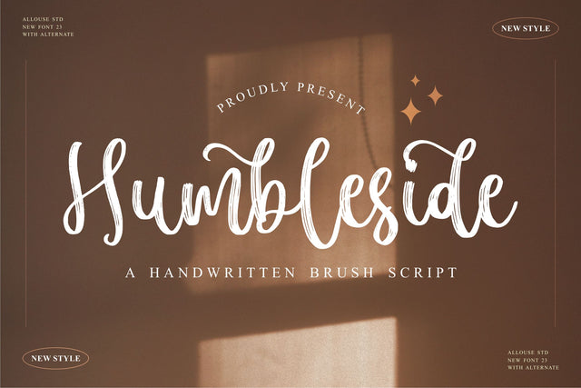 Humbleside Font Allouse.Studio 