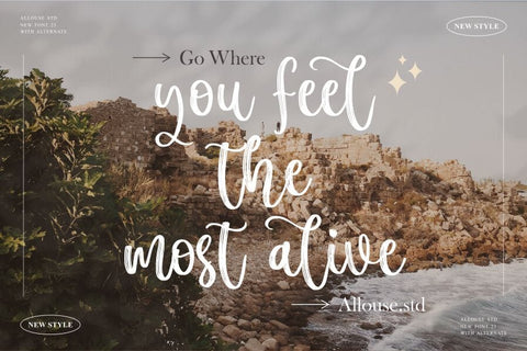 Humbleside Font Allouse.Studio 