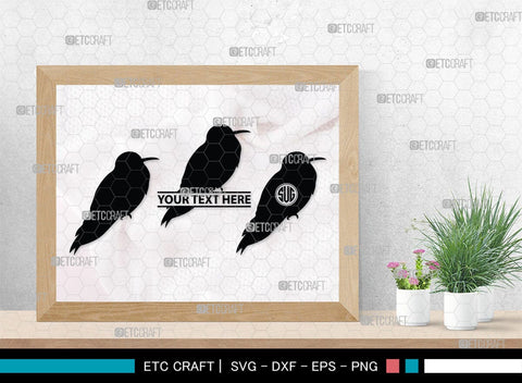 Humming Bird Monogram, Hummingbird Silhouette, Hummingbird SVG, Bird Svg, Flying Bird Svg, Colibri Bird Svg, SB00281 SVG ETC Craft 