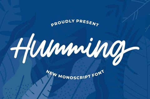 Humming – Monoscript Font Font Garisman Studio 