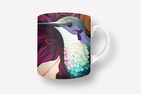 Hummingbird 11, 12 & 15 Oz Mug Sublimation Sublimation Regulrcrative 