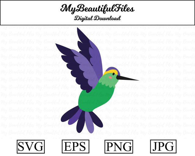 hummingbird - animal SVG MyBeautifulFiles 