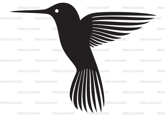 Hummingbird (Colibri) SVG TribaliumArtSF 