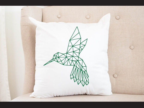 Hummingbird Geomatical Print SVG Johan Ru designs 