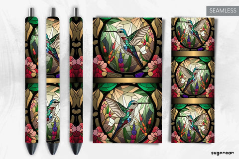 Hummingbird Pen Wraps | Sublimation SVG SvgOcean 