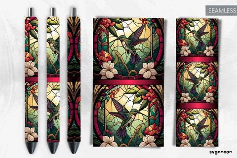 Hummingbird Pen Wraps | Sublimation SVG SvgOcean 