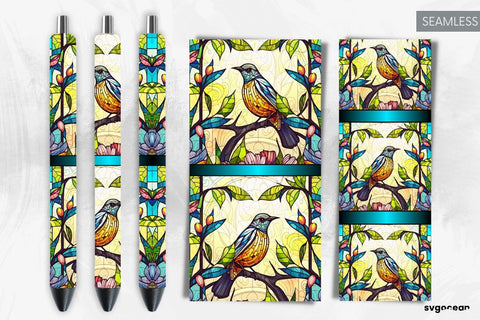 Hummingbird Pen Wraps | Sublimation SVG SvgOcean 