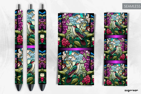 Hummingbird Pen Wraps | Sublimation SVG SvgOcean 