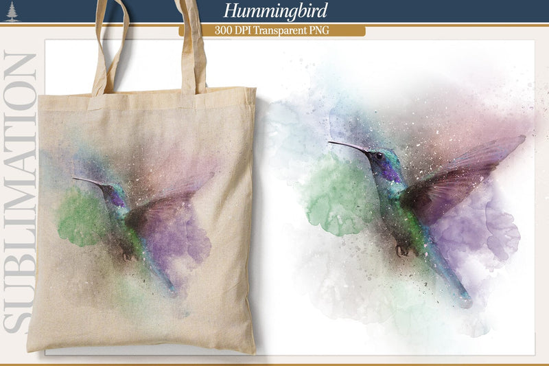 Hummingbird Sublimation Sublimation AfterTenDesign 