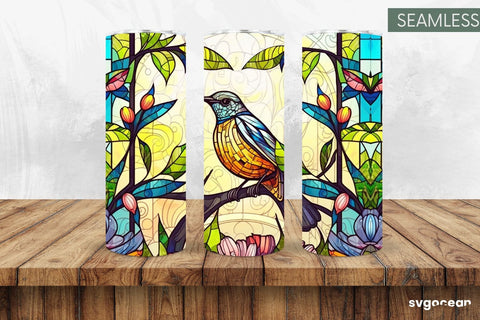 Hummingbird Tumbler | Skinny 20 oz | Sublimation SVG SvgOcean 