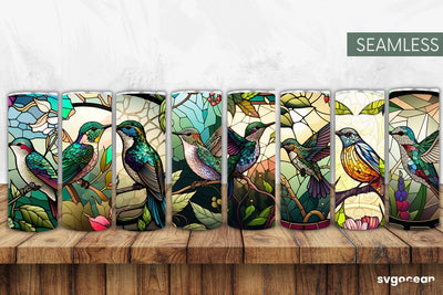 Hummingbird Tumbler | Skinny 20 oz | Sublimation SVG SvgOcean 