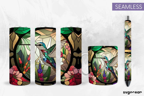 Hummingbird Tumbler Sublimation | Pen And Mug Wrap SVG SvgOcean 