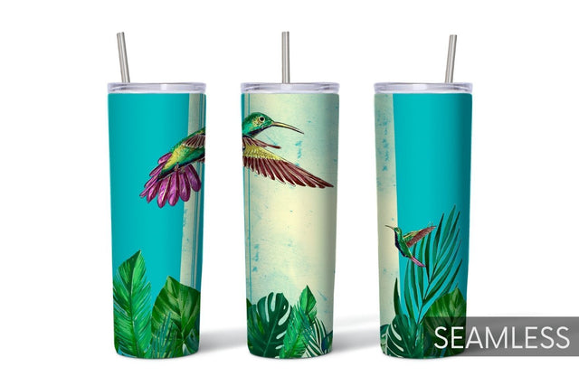 Hummingbird Tumbler Sublimation Sublimation SvgOcean 