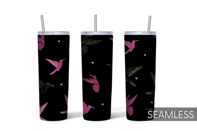 Hummingbird Tumbler Sublimation Sublimation SvgOcean 