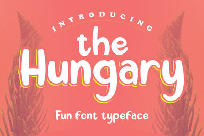 Hungary Fun Display Font Skiiller_Std 