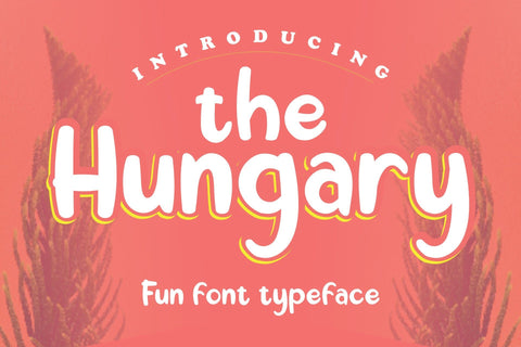 Hungary Fun Display Font Skiiller_Std 