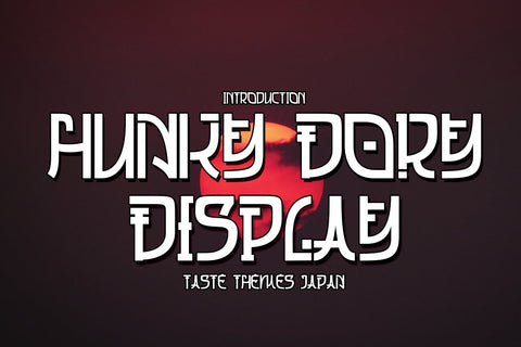 Hungky Dory Font JH-CreativeFont 
